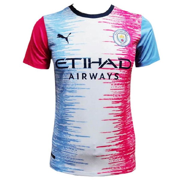 Thailandia Maglia Manchester City Speciale 21/22 Blu Bianco